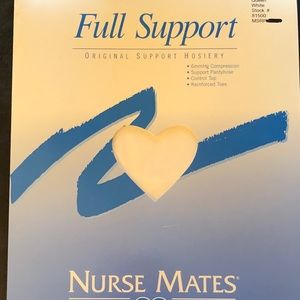 Full Support Original Hosiery White Pantyhose